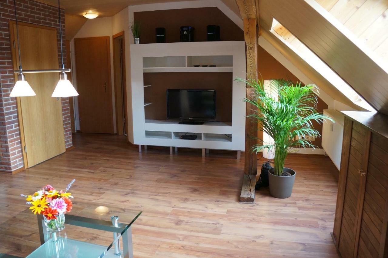 Schorfheider Ferienwohnung Eberswalde-Finow Bagian luar foto
